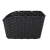 Basil Hinterradkorb Weave WP schwarz