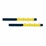4-Act Reflex LED Signalband Gelb Unigröße
